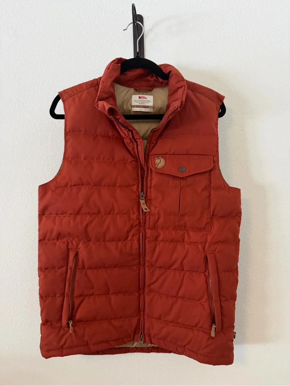 Fjallraven Ovik Lite Vest Men's Burnt Orange